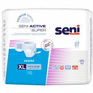 SENI ACTIVE SUPER XL - Sac de 10 changes